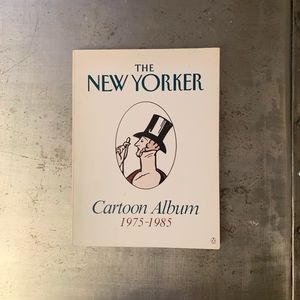 Vintage The New Yorker cartoon album 1975-1985 coffee table book